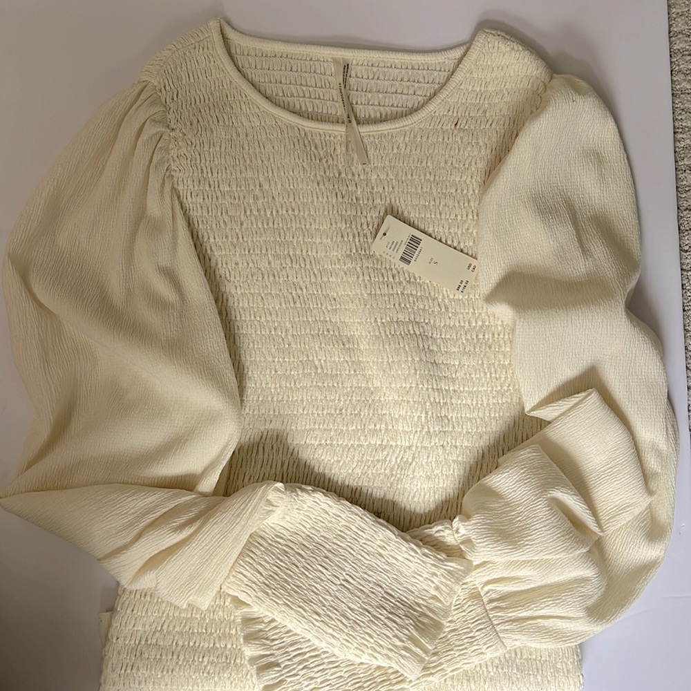 Anthropologie long sleeve blouse